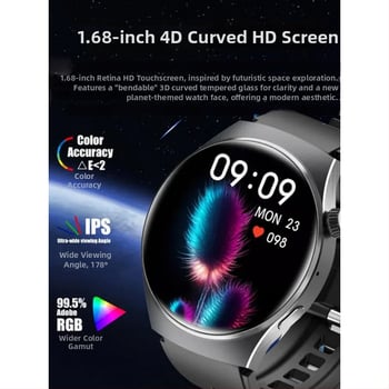 Pametni sat s NFC, praćenje srčanog ritma, zasićenost krvi kisikom, praćenje sna, svakodnevna vodootpornost