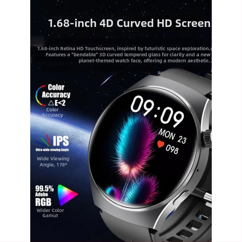 Pametni sat s NFC, praćenje srčanog ritma, zasićenost krvi kisikom, praćenje sna, svakodnevna vodootpornost