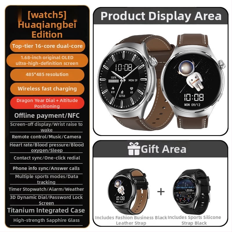 Pametni sat s NFC, praćenje srčanog ritma, zasićenost krvi kisikom, praćenje sna, svakodnevna vodootpornost