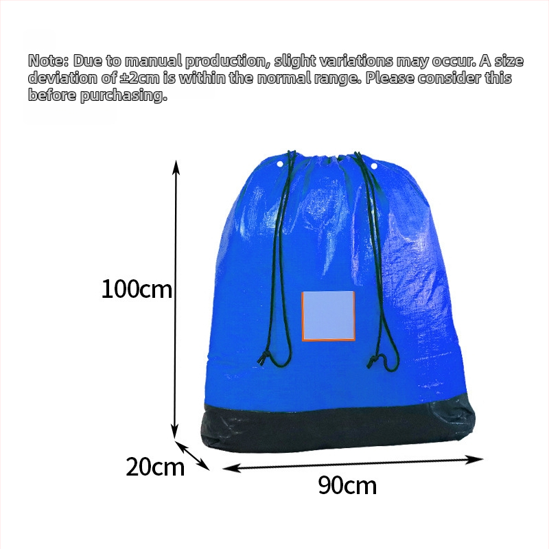 Kontajnerová taška pre logistiku, nepremokavá, PE tkanina, hrúbka 160/180, samouzavierateľná