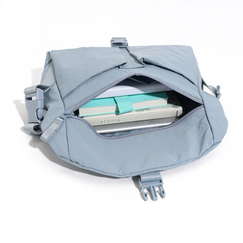 Crossbody torbica za muškarce i žene, torba za prsa i struk, korejski stil, elegantna, lagana, jednobojna, prenosna