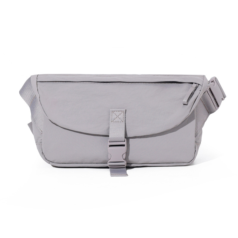 Crossbody torbica za muškarce i žene, torba za prsa i struk, korejski stil, elegantna, lagana, jednobojna, prenosna