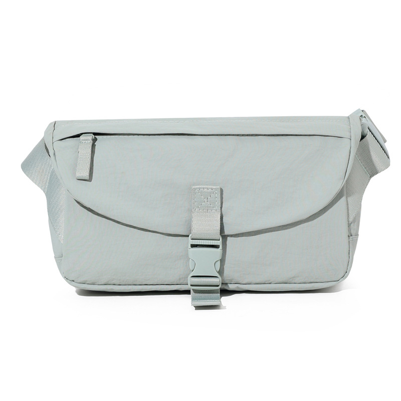 Crossbody torbica za muškarce i žene, torba za prsa i struk, korejski stil, elegantna, lagana, jednobojna, prenosna