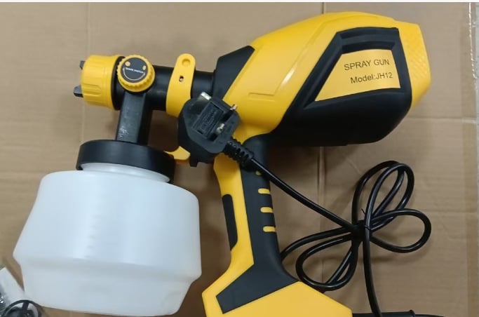 Ηλεκτρικό πιστόλι ψεκασμού με υψηρή ισχύ και υψηλή ατμοποίηση για μπογιά και λατέξ, 220V, κατάλληλο για τοίχους και οροφές