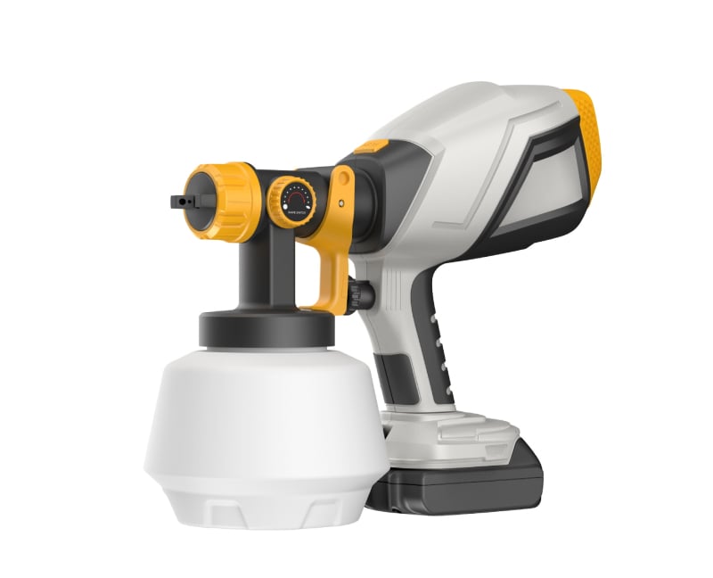 Ηλεκτρικό πιστόλι ψεκασμού με υψηρή ισχύ και υψηλή ατμοποίηση για μπογιά και λατέξ, 220V, κατάλληλο για τοίχους και οροφές