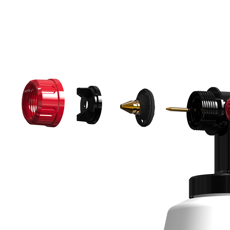 Ηλεκτρικό πιστόλι ψεκασμού με υψηρή ισχύ και υψηλή ατμοποίηση για μπογιά και λατέξ, 220V, κατάλληλο για τοίχους και οροφές