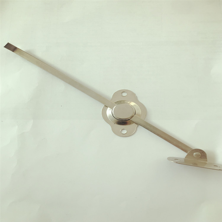 Podizač za vrata ormara, sklopivi s dvostrukom okruglom glavom, od željeza, model 0605, Shengda