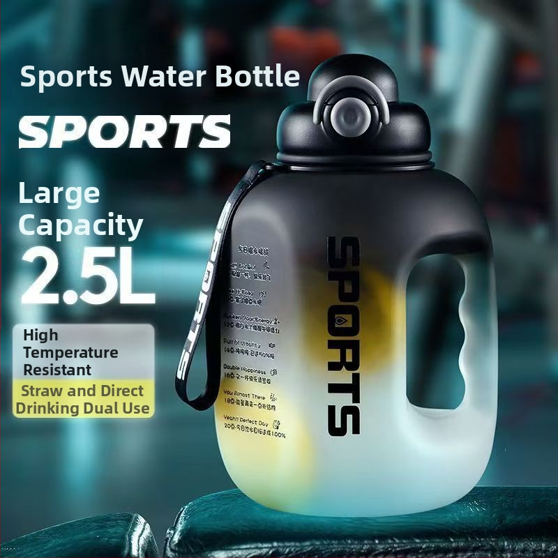 Plastová šálka s veľkým bruchom, moderný minimalistický štýl, dvojitá možnosť pitia, materiál PC, dvojdielna súprava