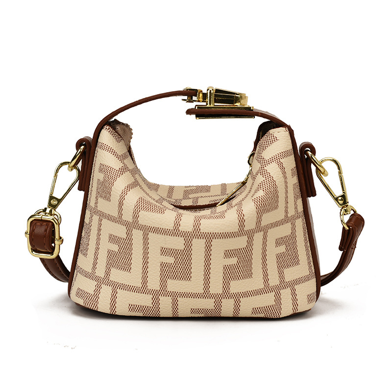 PU mini denim crossbody torba za žene – moderan stil, jednobojna, s proširenim kapacitetom i podstavom od poliester-bavla