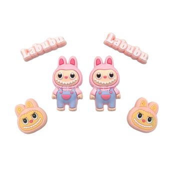 Cataramă de pantofi – stil Cartoon Labubu și Cartoon Paradise, accesoriu detașabil pentru toate anotimpurile