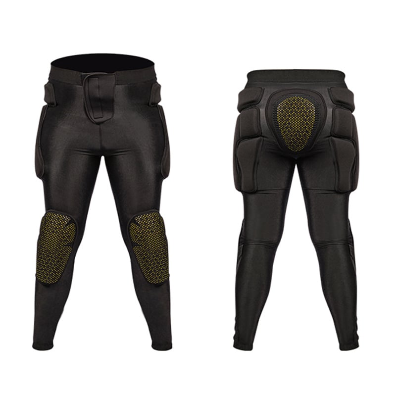 Професионален комплект ски протектори: коляно, лакът, рамо и ханш протектори; Lycra + PU