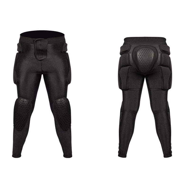 Професионален комплект ски протектори: коляно, лакът, рамо и ханш протектори; Lycra + PU