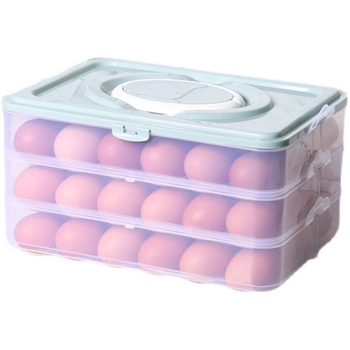 Lan Xiang Κουτί Αποθήκευσης Αυγών — Πλαστικό Πιστοποιημένο για Τρόφιμα, Κατάλληλο για Ψύξη, Κατασκευασμένο στην Κίνα