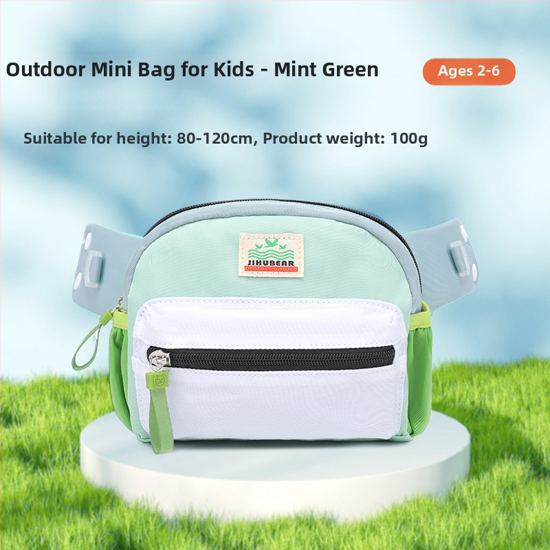 Almost a Bear detská crossbody taška z nylonu, ľahká, unisex, priedušná, roztomilý štýl, jar 2024