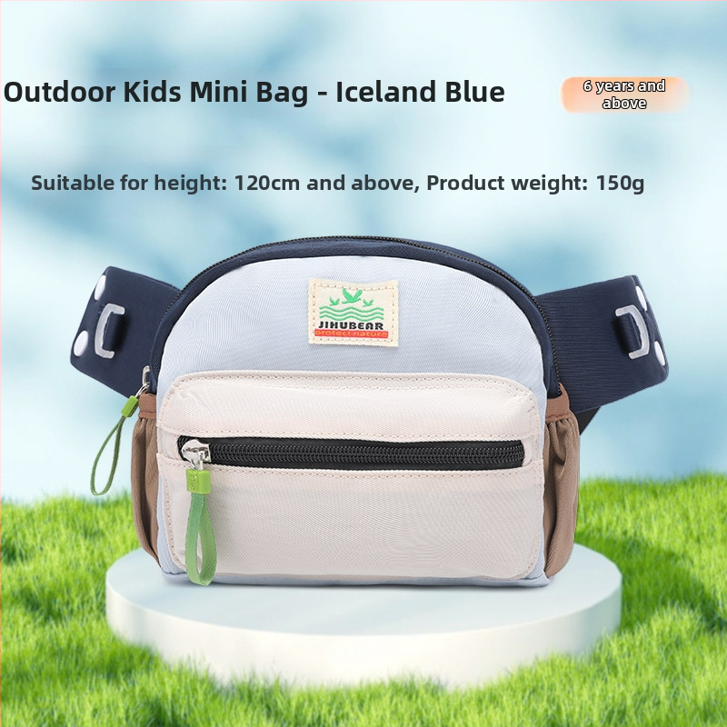 Almost a Bear detská crossbody taška z nylonu, ľahká, unisex, priedušná, roztomilý štýl, jar 2024