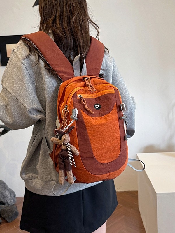 Детска раница за походи с голям капацитет – ултра лека PU, водоустойчива, с извита презрамка, подходяща за училище и пътуване, Зима 2025