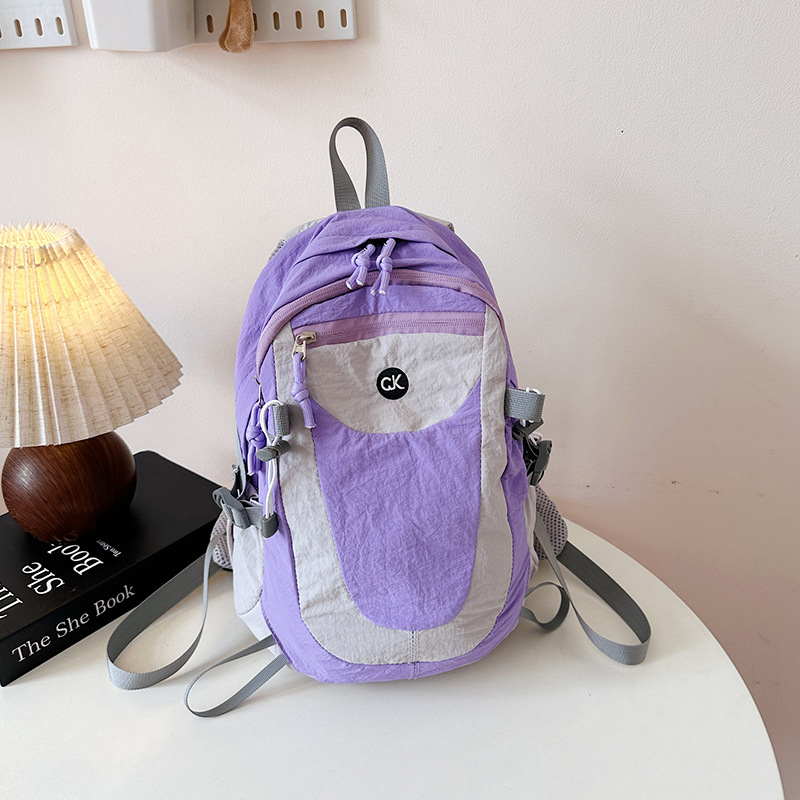 Детска раница за походи с голям капацитет – ултра лека PU, водоустойчива, с извита презрамка, подходяща за училище и пътуване, Зима 2025