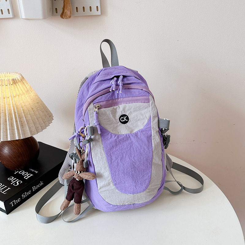 Детска раница за походи с голям капацитет – ултра лека PU, водоустойчива, с извита презрамка, подходяща за училище и пътуване, Зима 2025