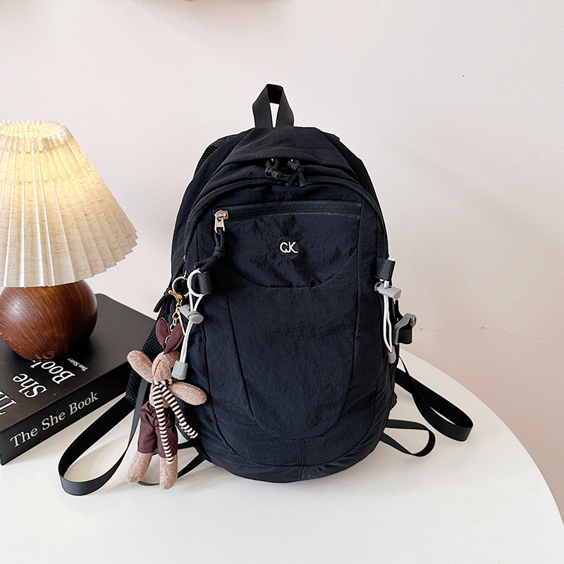 Детска раница за походи с голям капацитет – ултра лека PU, водоустойчива, с извита презрамка, подходяща за училище и пътуване, Зима 2025