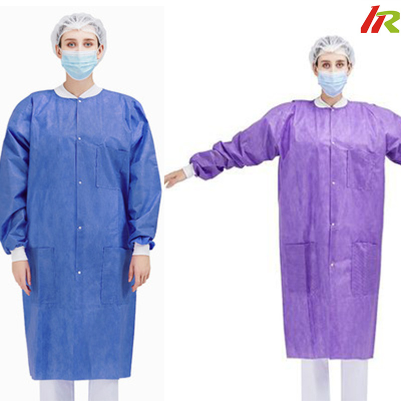 PP защитно облекло за изолация със свързан дизайн и дишащ филм