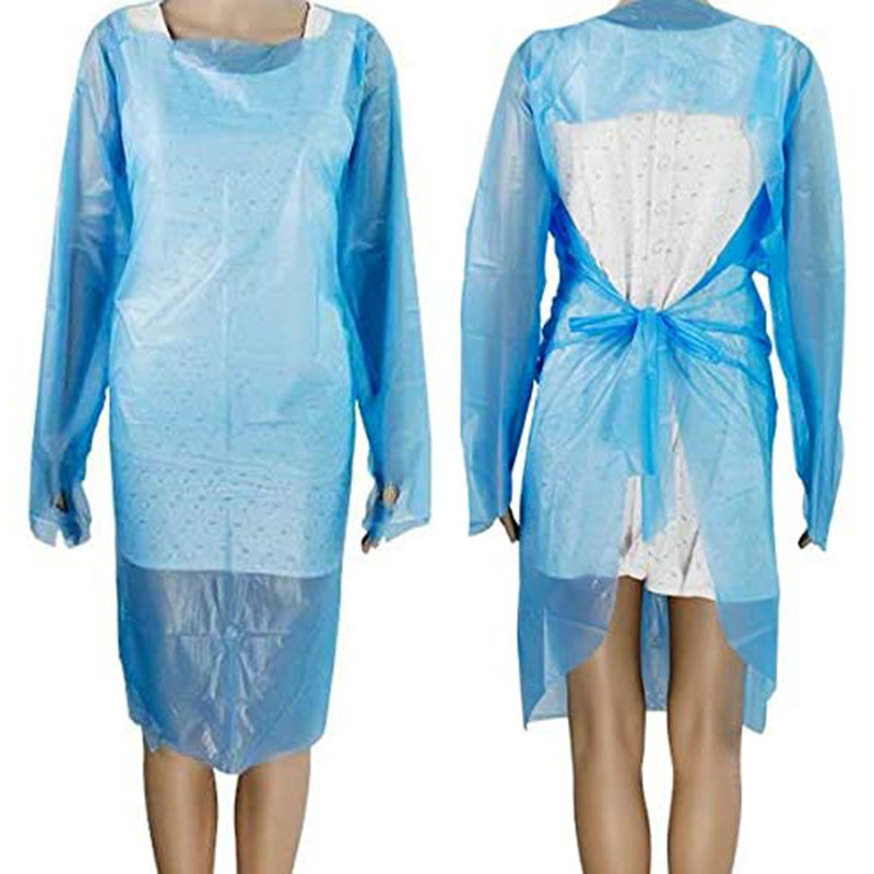 PP защитно облекло за изолация със свързан дизайн и дишащ филм