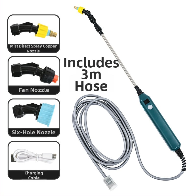 Kleis Електрическа пръскачка, пластмасов корпус, атомизиращ накрайник, за озеленяване и домашно градинарство