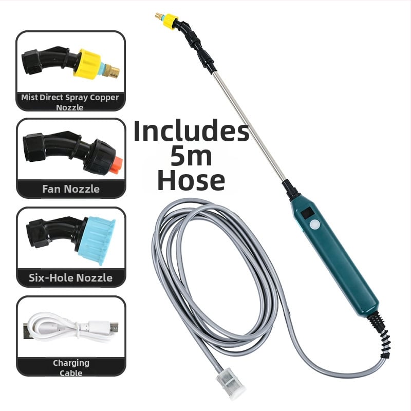 Kleis Електрическа пръскачка, пластмасов корпус, атомизиращ накрайник, за озеленяване и домашно градинарство