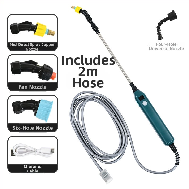 Kleis Електрическа пръскачка, пластмасов корпус, атомизиращ накрайник, за озеленяване и домашно градинарство