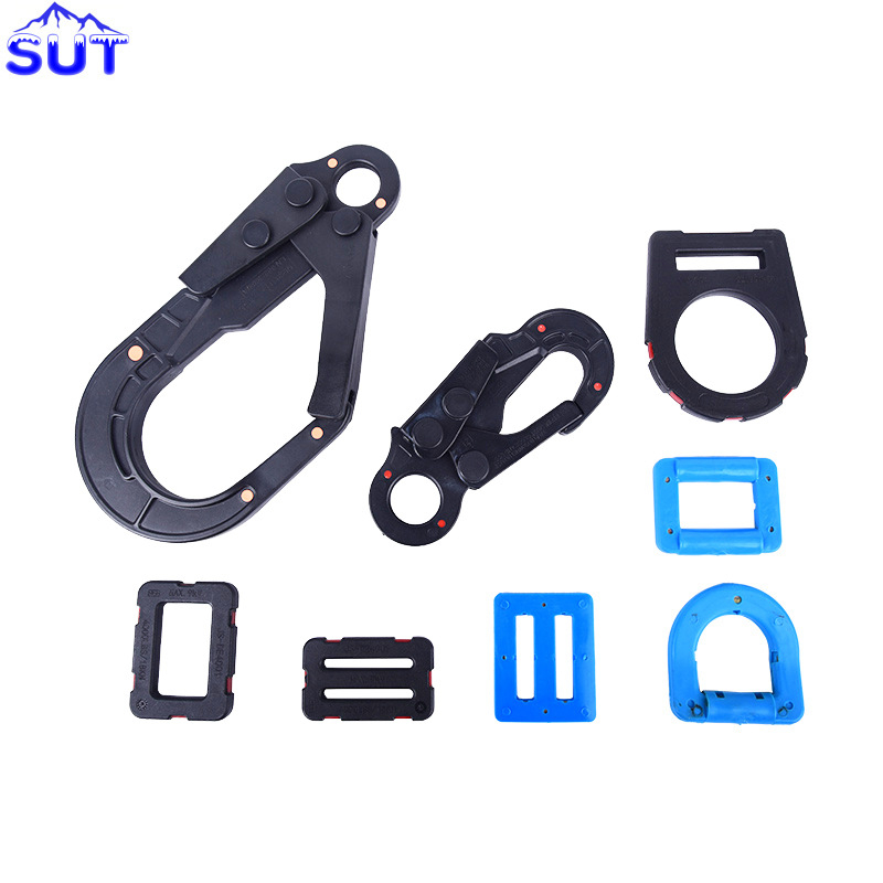 SUT колан за безопасност с антистатично изолационно покритие, регулируема катарама и D-образна халка