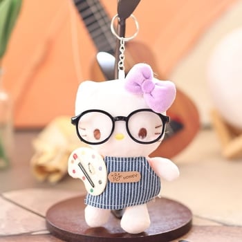 Prayer bear Κούκλα γούνας γάτας – στυλ γάτας, πολύ μαλακό κοντό βελούδινο ύφασμα, γέμισμα PP βάμβακι