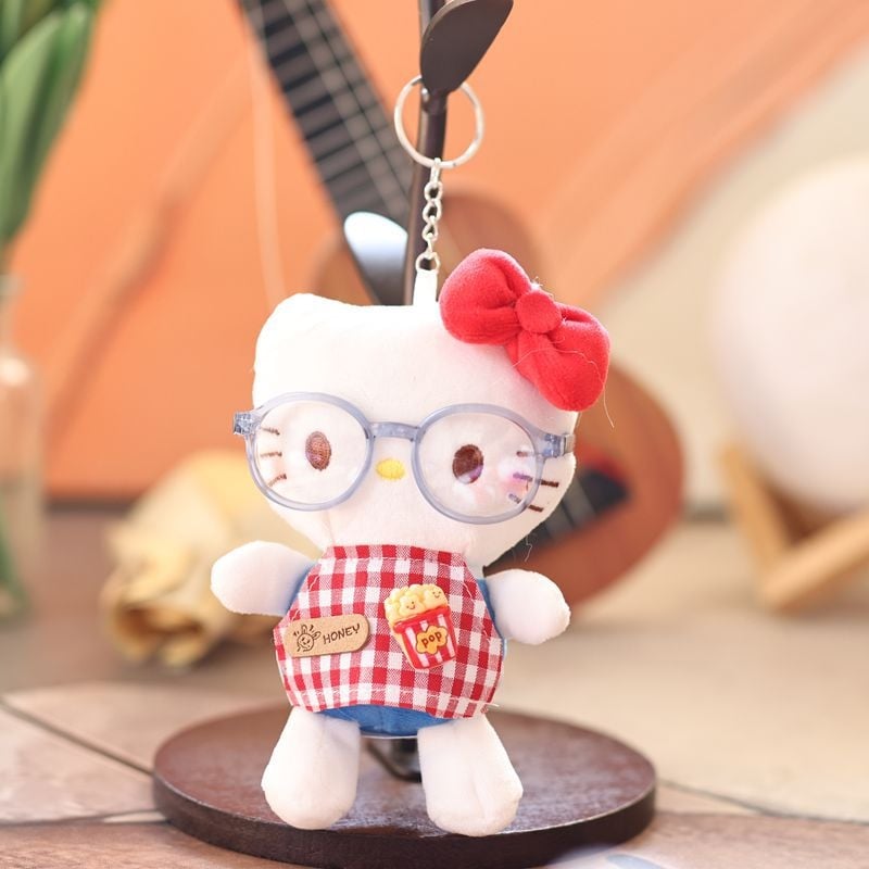 Prayer bear Κούκλα γούνας γάτας – στυλ γάτας, πολύ μαλακό κοντό βελούδινο ύφασμα, γέμισμα PP βάμβακι