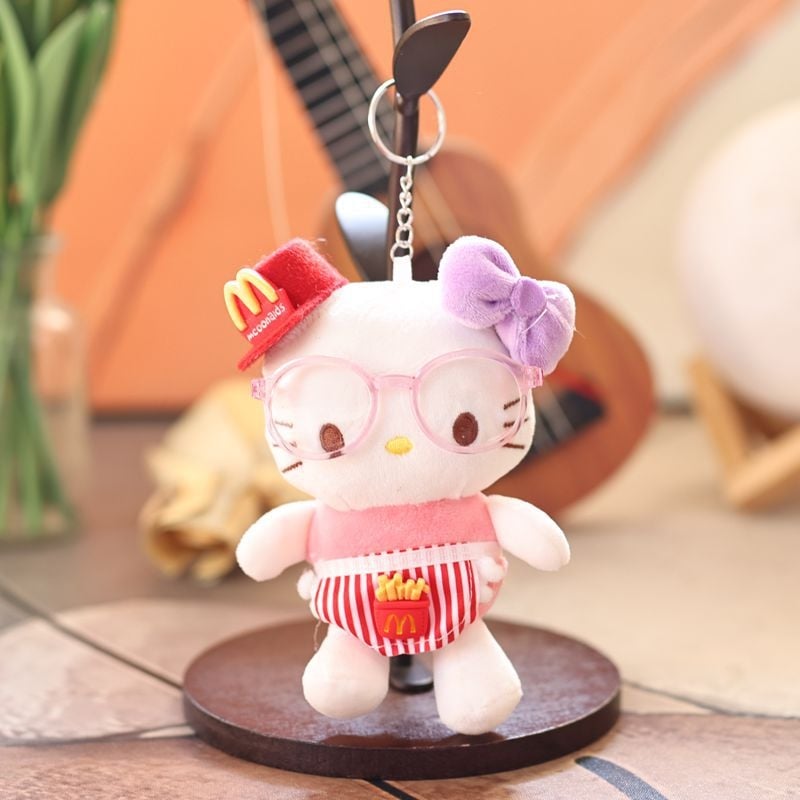 Prayer bear Κούκλα γούνας γάτας – στυλ γάτας, πολύ μαλακό κοντό βελούδινο ύφασμα, γέμισμα PP βάμβακι