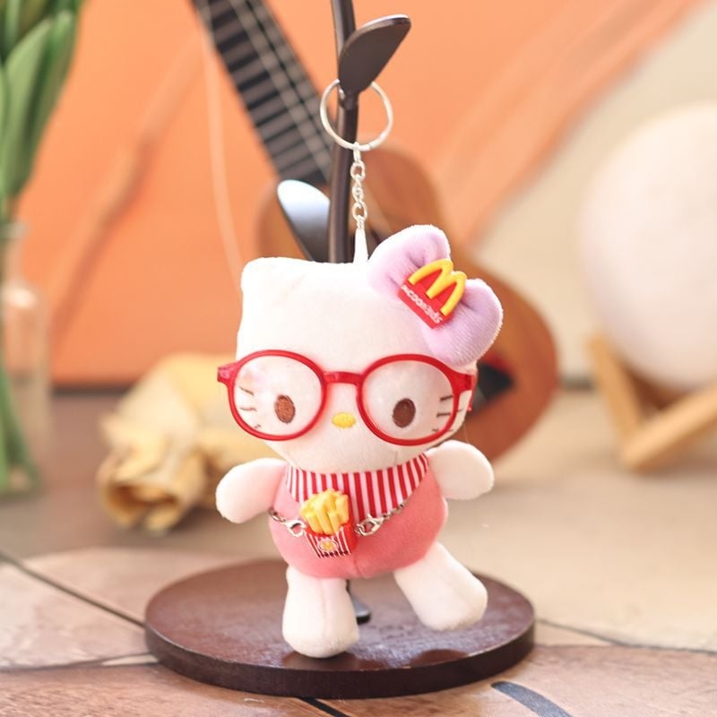 Prayer bear Κούκλα γούνας γάτας – στυλ γάτας, πολύ μαλακό κοντό βελούδινο ύφασμα, γέμισμα PP βάμβακι