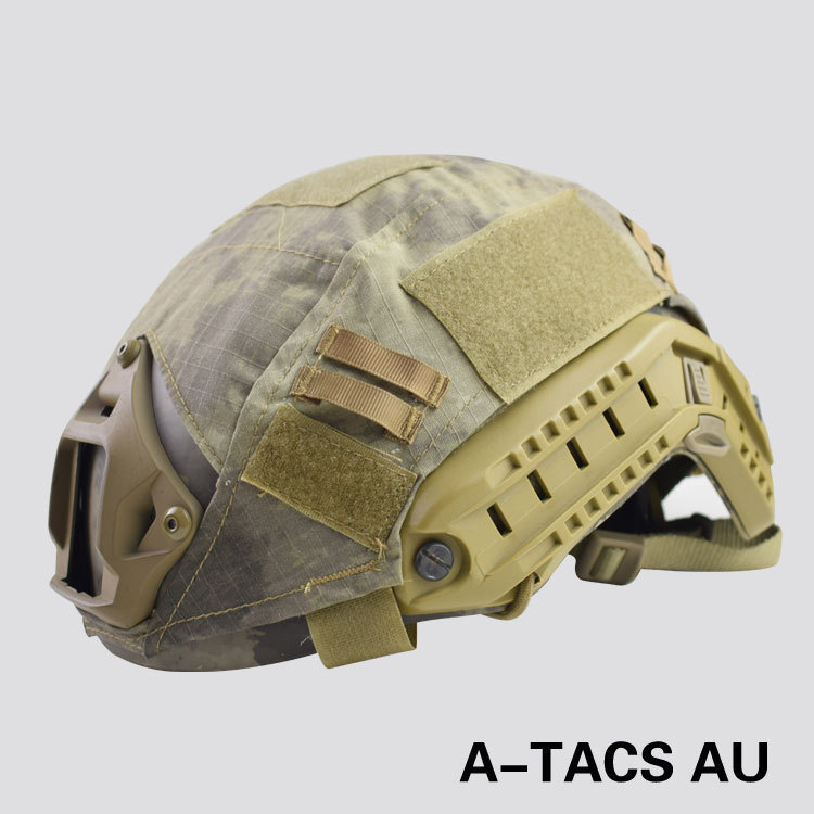 Тактически калъф за каска – Камуфлажна качулка, DIY комплект, дишащ, износоустойчив, Унисекс за възрастни