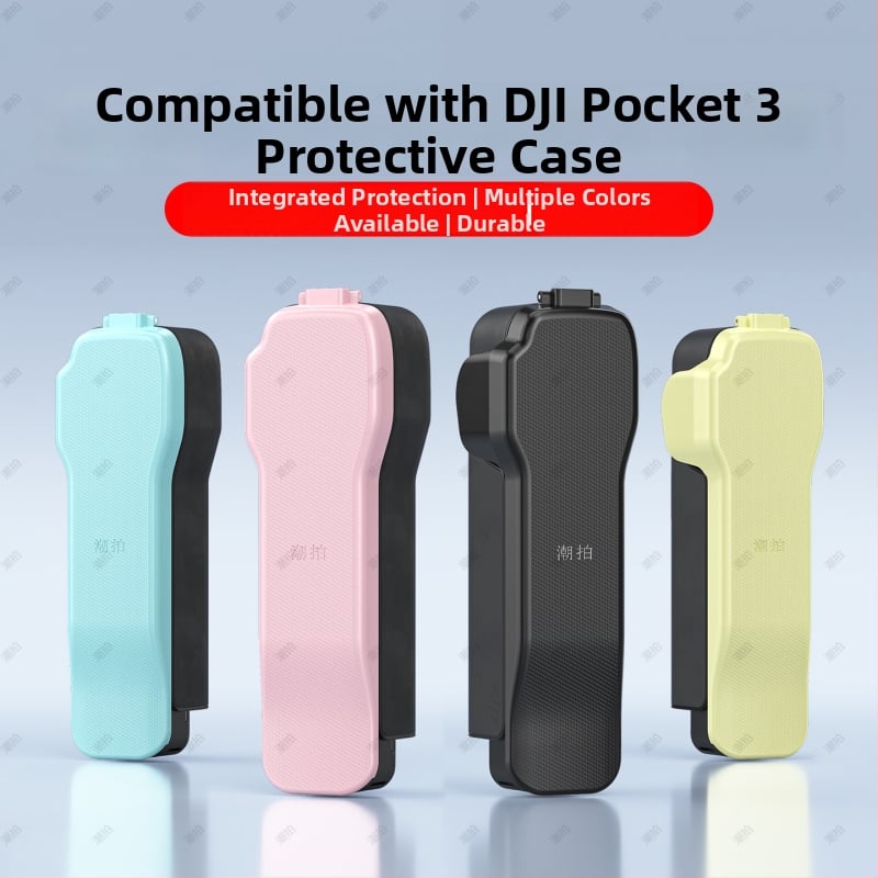 DJI Pocket 3 – горен капак калъф със протектор за екран, удароустойчив, против натиск и съхранение на филтри