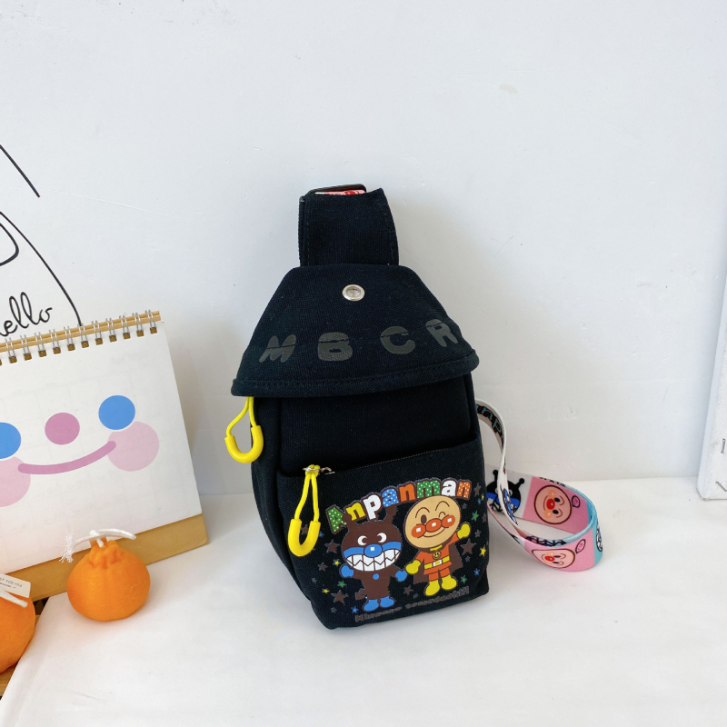 Детска платнена чанта за през рамо – унисекс, за деца, малък капацитет, полиестерова подплата