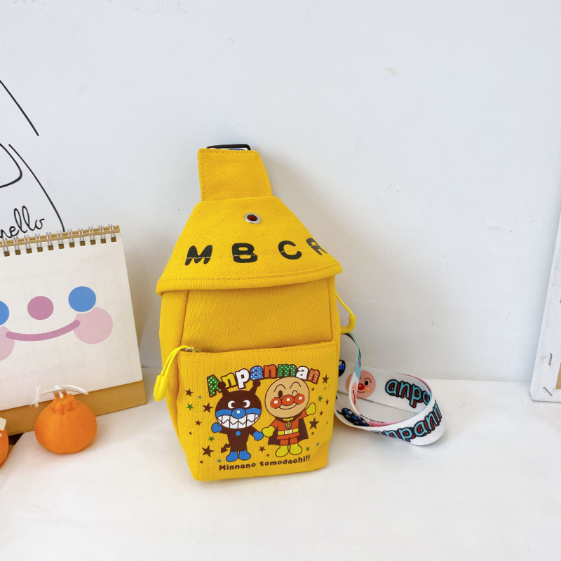 Детска платнена чанта за през рамо – унисекс, за деца, малък капацитет, полиестерова подплата