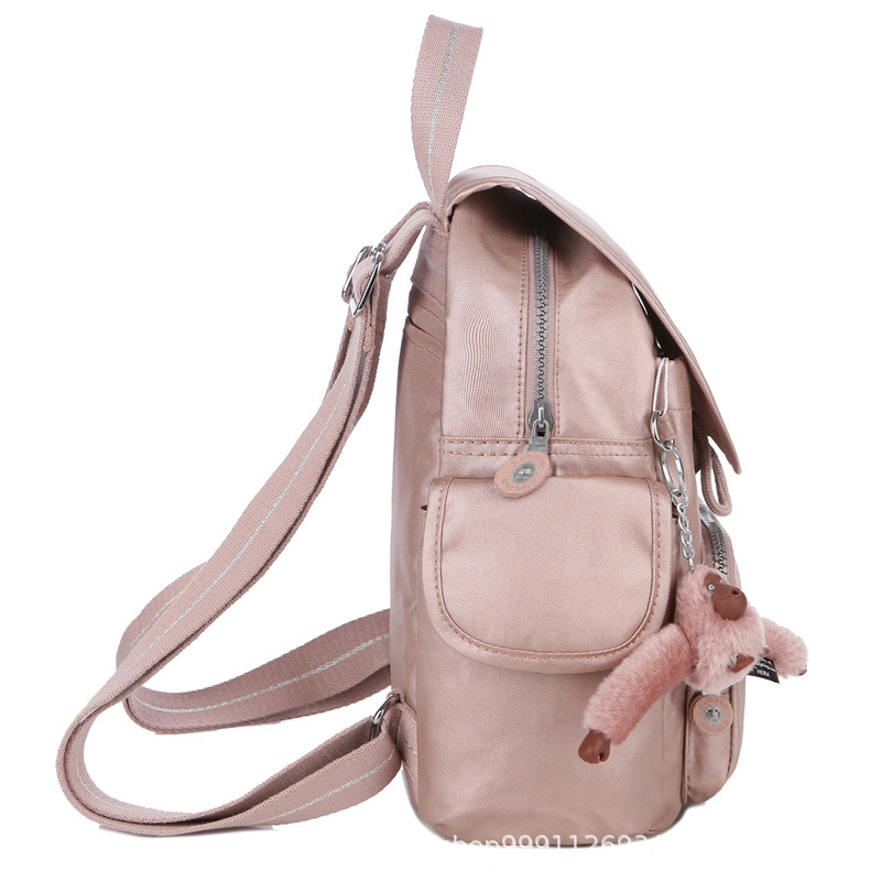 Нейлонова раница K12671, капацитет под 20 л, водоустойчива и устойчива на износване, презрамки с въздушна подложка, полиестрова подплата