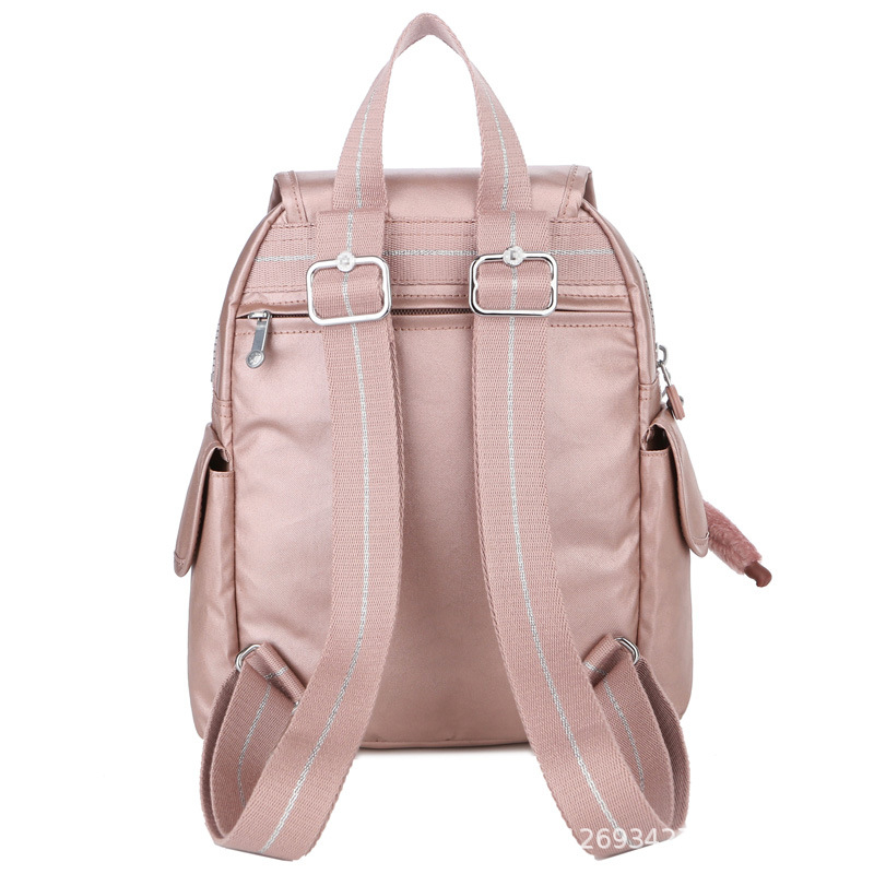 Нейлонова раница K12671, капацитет под 20 л, водоустойчива и устойчива на износване, презрамки с въздушна подложка, полиестрова подплата