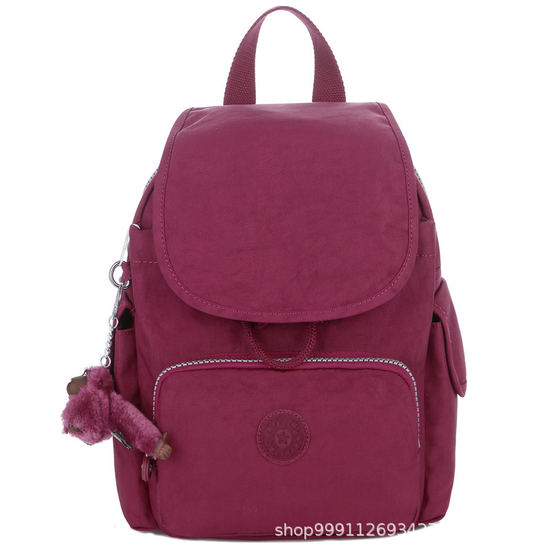 Нейлонова раница K12671, капацитет под 20 л, водоустойчива и устойчива на износване, презрамки с въздушна подложка, полиестрова подплата