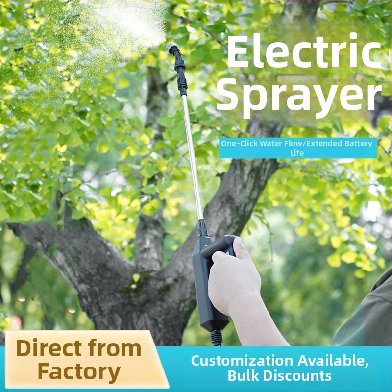 Градинска пръскачка, пластмасова конструкция, ръчно управление, регулируема дюза за домашна градина