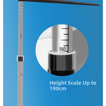 Merací prístroj na výšku a váhu – všetko v jednom pre dospelých aj deti, vhodný pre materskú školu a lekáreň