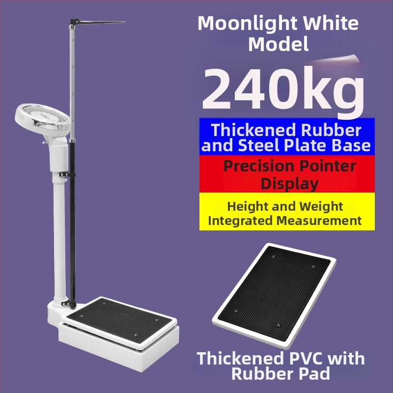 Merací prístroj na výšku a váhu – všetko v jednom pre dospelých aj deti, vhodný pre materskú školu a lekáreň