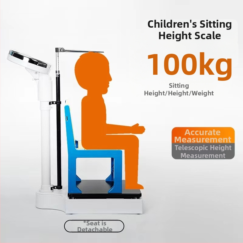 Merací prístroj na výšku a váhu – všetko v jednom pre dospelých aj deti, vhodný pre materskú školu a lekáreň