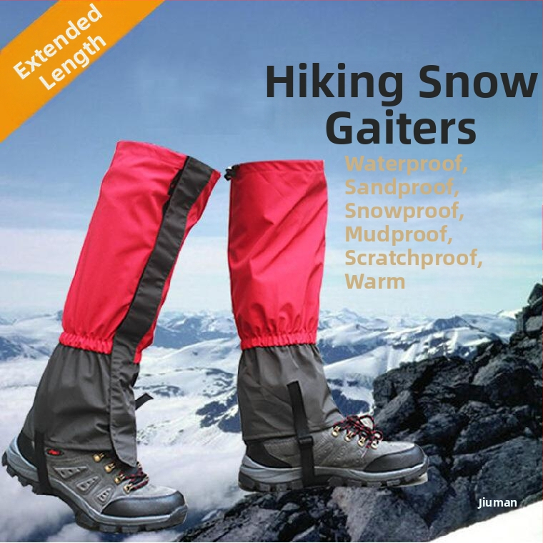 Hóvédő gaiterek és cipővédő kültéri túrákhoz — vízálló, hó- és sárálló, uniszex — anyag: Egyéb; modell: Egyéb; márka: Egyéb; szezon: Tavasz