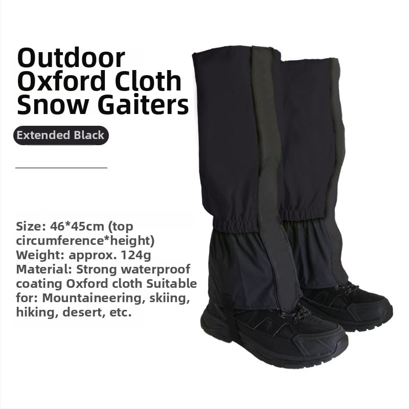 Hóvédő gaiterek és cipővédő kültéri túrákhoz — vízálló, hó- és sárálló, uniszex — anyag: Egyéb; modell: Egyéb; márka: Egyéb; szezon: Tavasz
