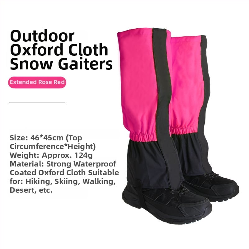 Hóvédő gaiterek és cipővédő kültéri túrákhoz — vízálló, hó- és sárálló, uniszex — anyag: Egyéb; modell: Egyéb; márka: Egyéb; szezon: Tavasz