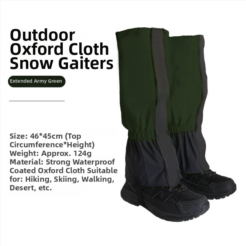 Hóvédő gaiterek és cipővédő kültéri túrákhoz — vízálló, hó- és sárálló, uniszex — anyag: Egyéb; modell: Egyéb; márka: Egyéb; szezon: Tavasz
