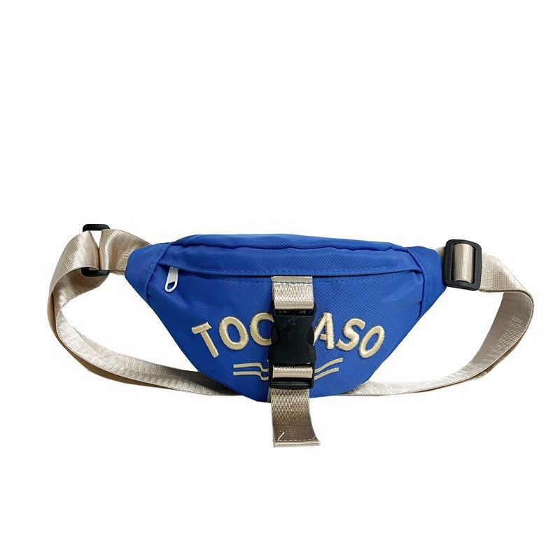 Dječja crossbody torba s motivom slova, od kombiniranog materijala, poliester podstava, otporna na habanje, za vrtić