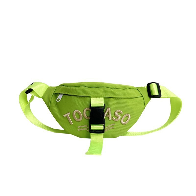 Dječja crossbody torba s motivom slova, od kombiniranog materijala, poliester podstava, otporna na habanje, za vrtić